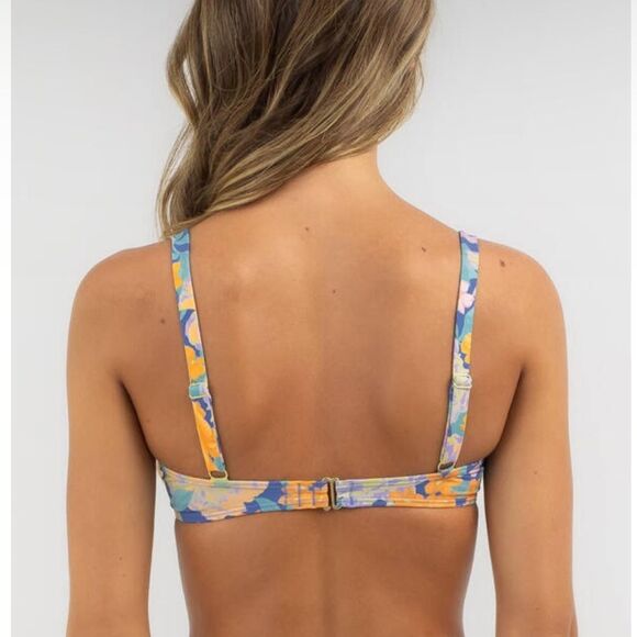 Billabong Last Summer Olivia Underwire Bikini Top Size Large - Picture 3 of 8